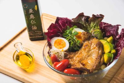 圖3 誠品信義店3f知味市集 umeal優膳糧 亞麻仁油生酮沙拉 845kcal 售價230元 1558521176