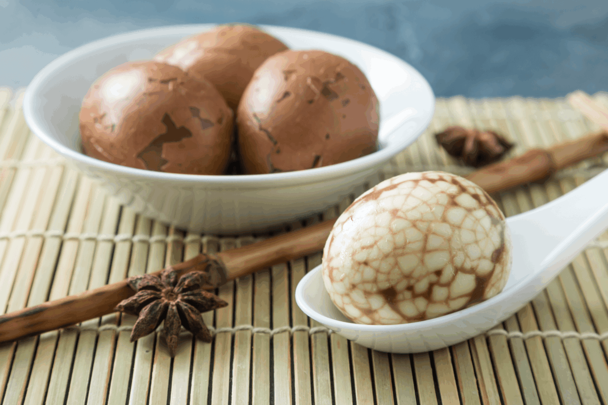 低熱量外食之早餐選擇：茶葉蛋